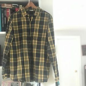Plaid button up